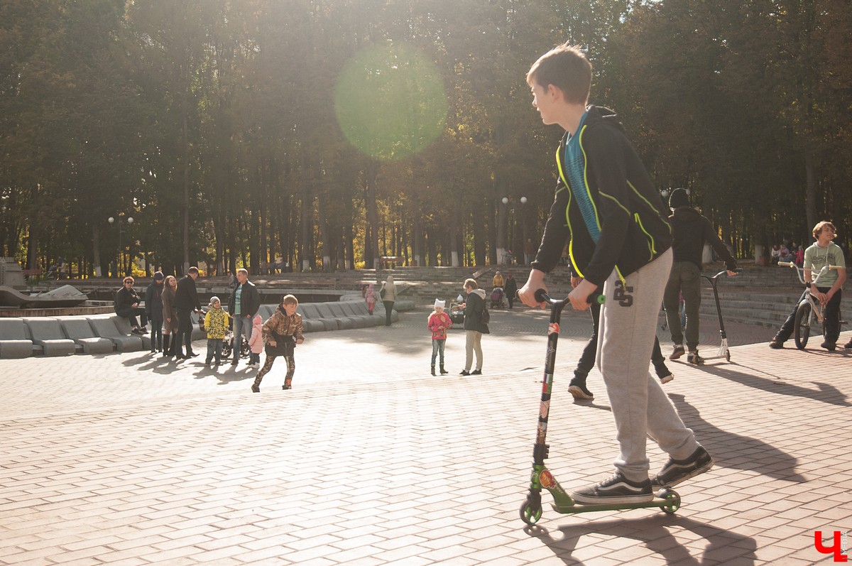 Опасные трюки на самокатах