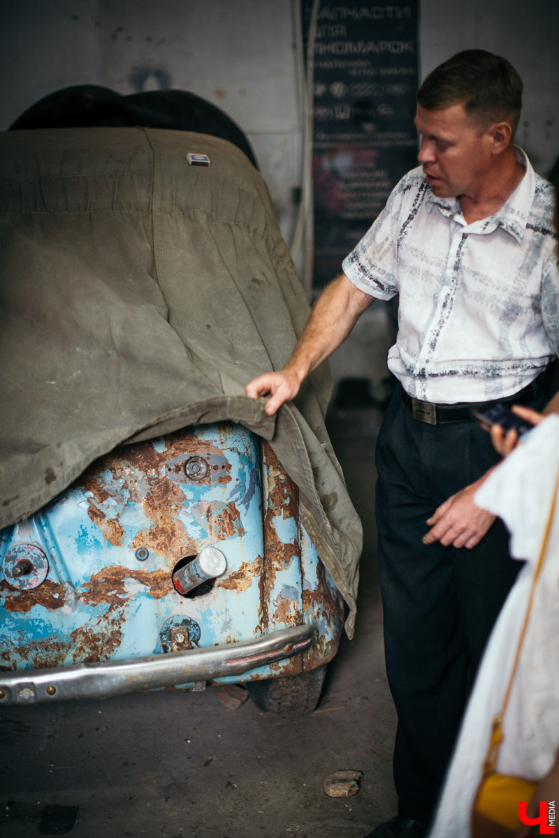 Ретроавтомобили во Владимире