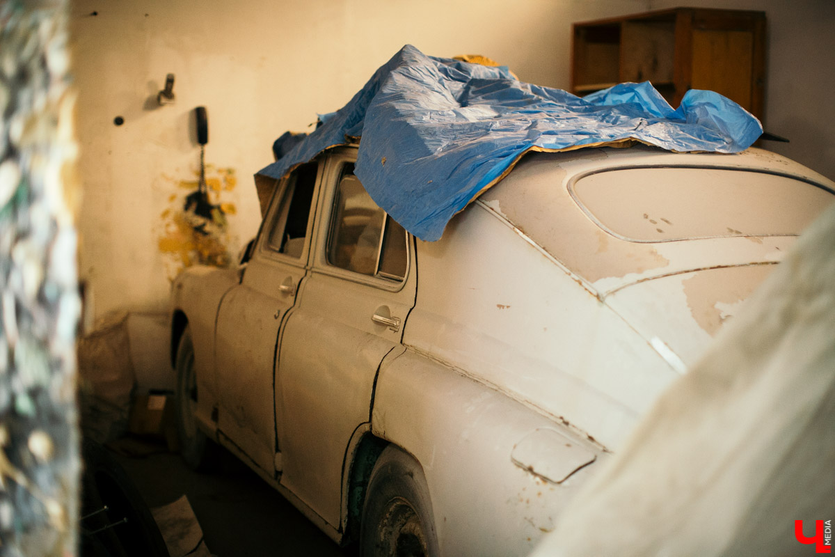 Ретроавтомобили во Владимире