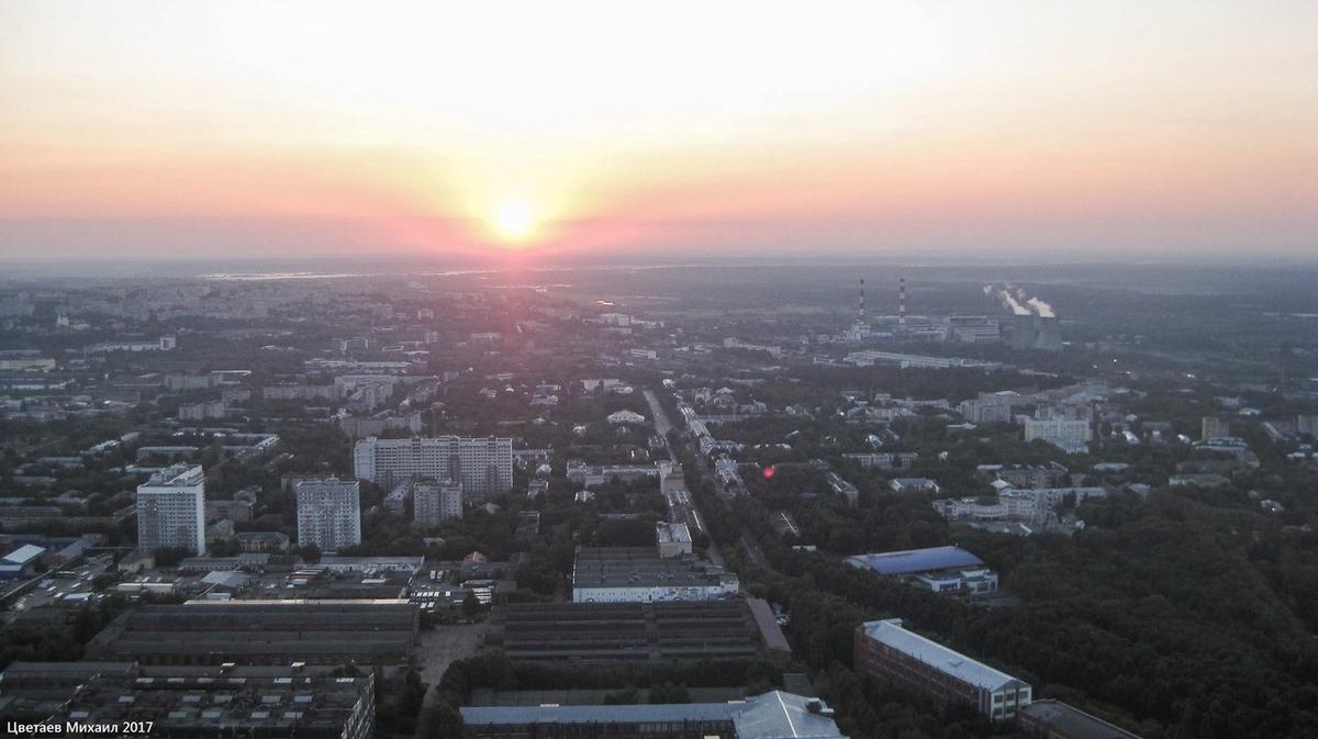 Вид с телевышки