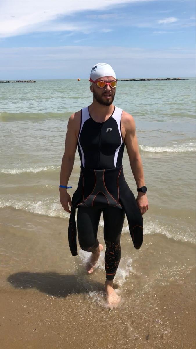Владимирец Дмитрий Рабоволик принял участие в соревнованиях Half-Ironman