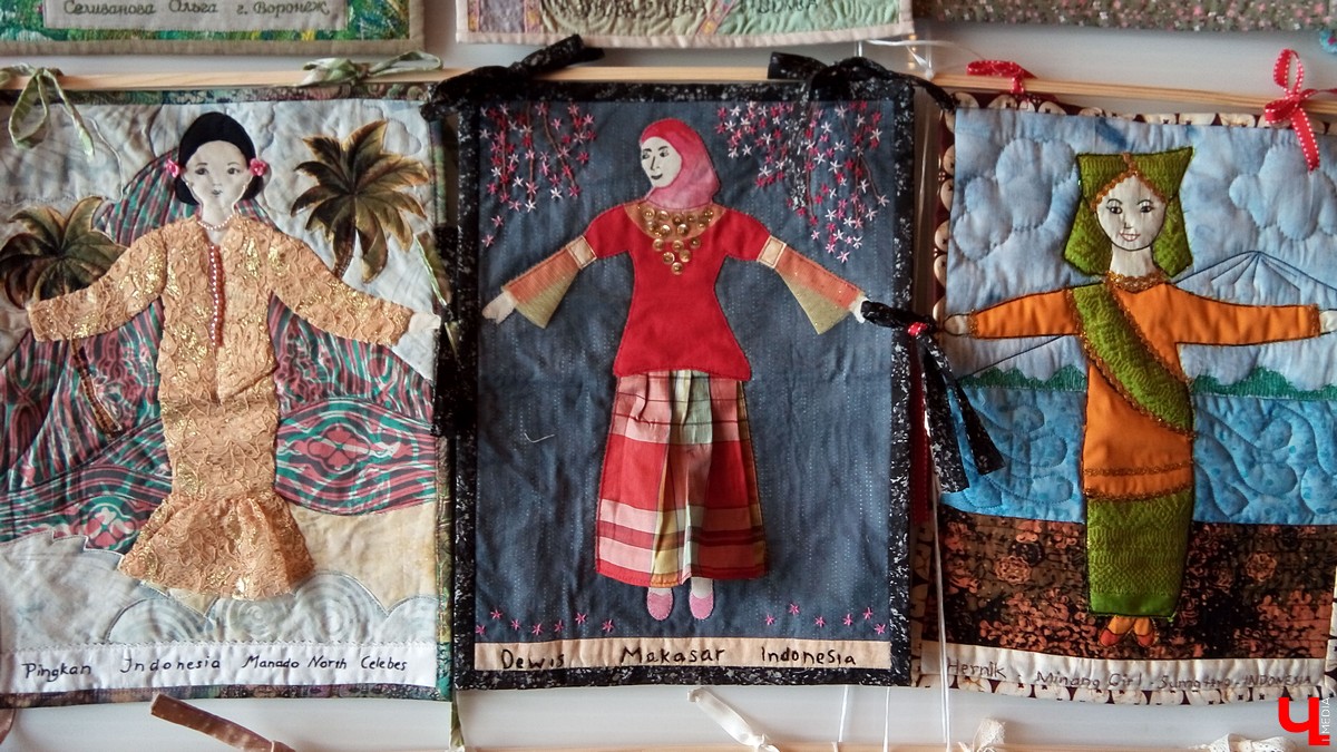 С 9 по 16 августа в Суздале проходит международный фестиваль лоскутного шитья. Участвуют в нем не только женщины, но и мужчины