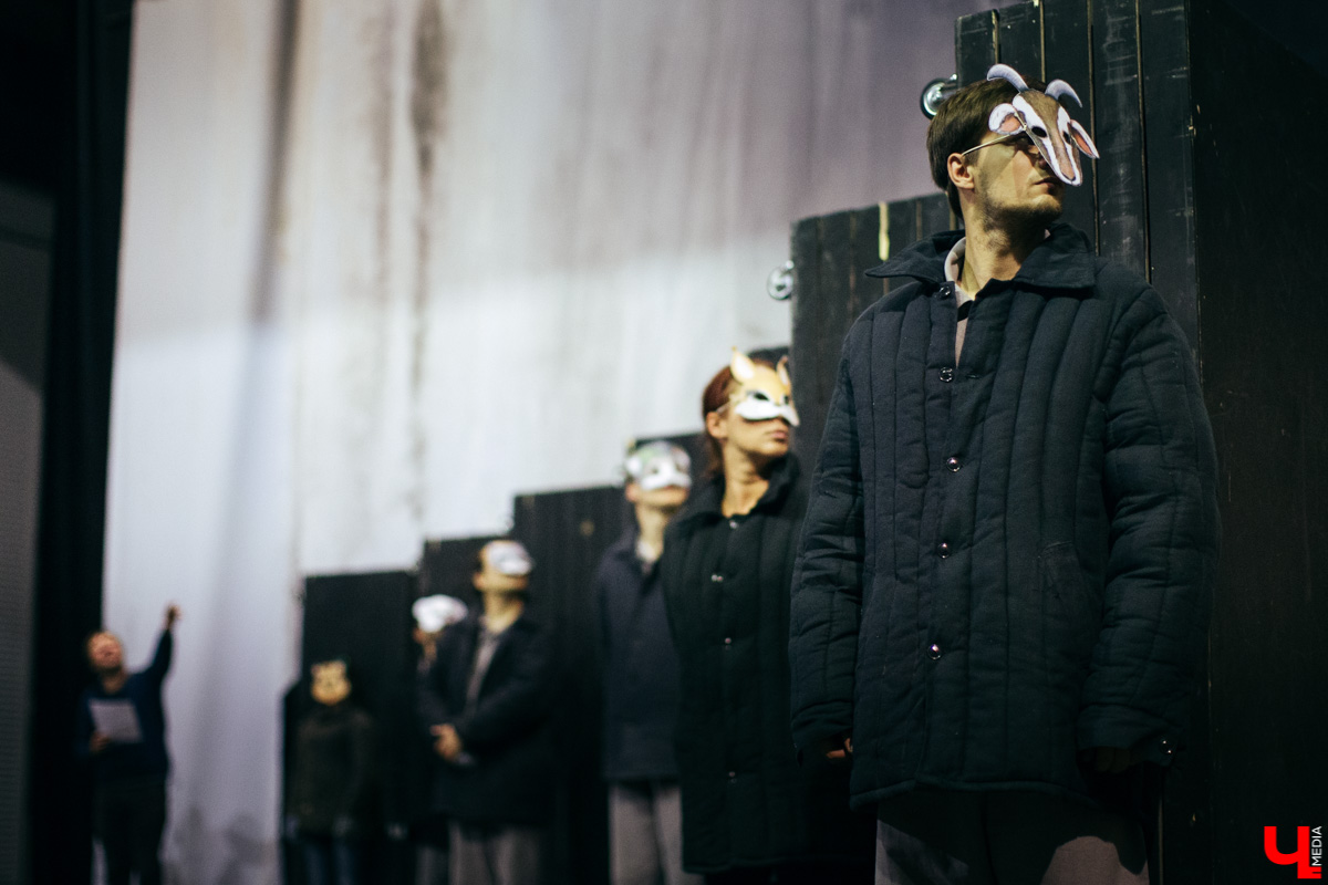 Репетиция спектакля “Раковый корпус”