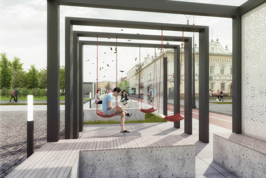 Как будет выглядеть пешеходная улица на Девической?