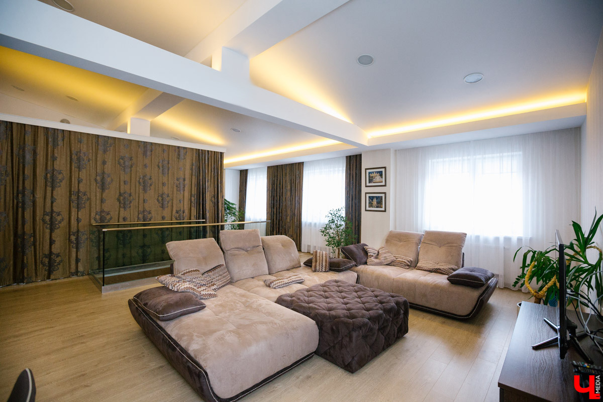 Двухуровневая квартира во Владимире