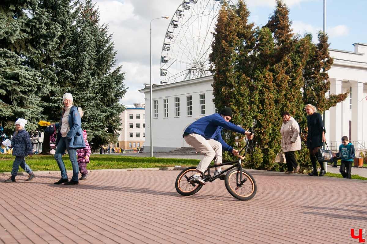 Трюки на велосипедах