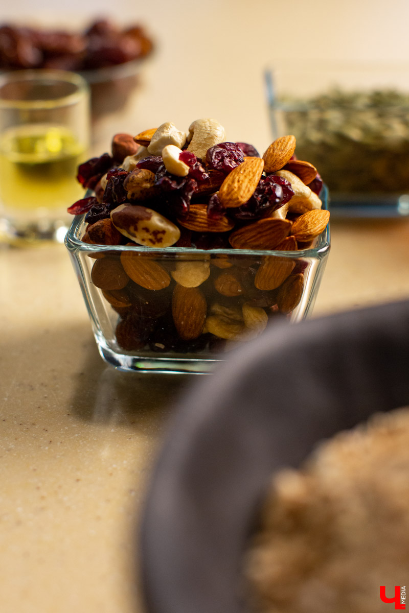 Ингредиенты для гранолы