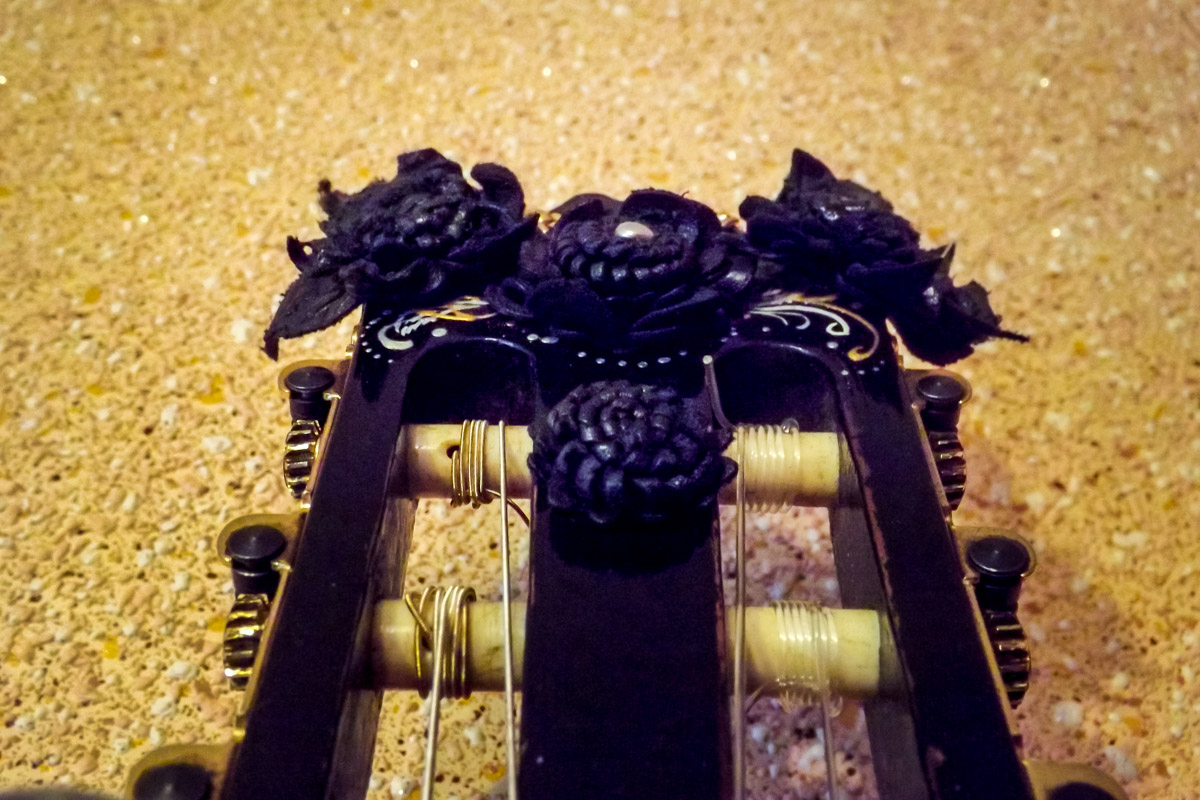 Черная гитара