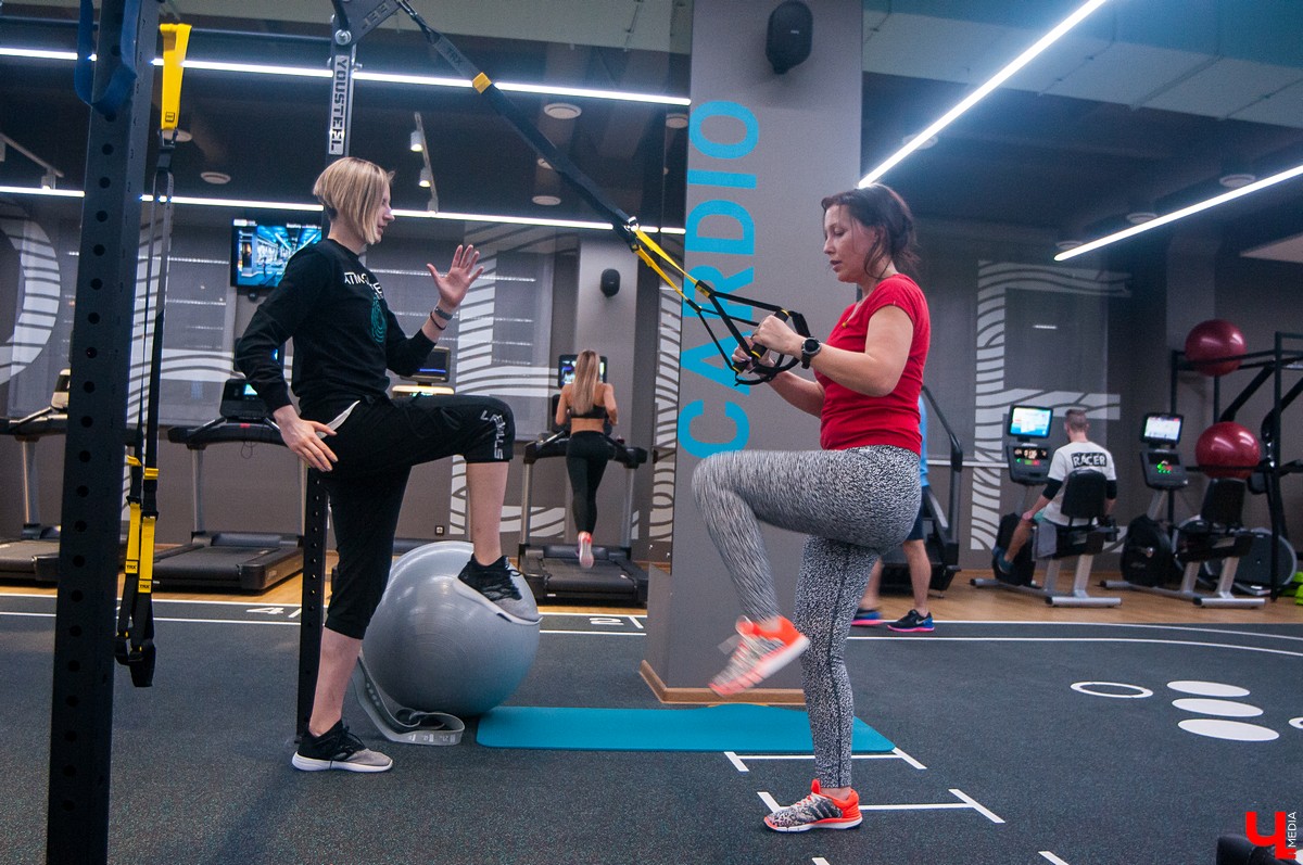 «Невесомость» в фитнес-клубе «Atmosphere»