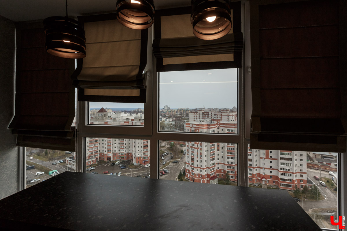 Квартира с панорамными окнами во Владимире