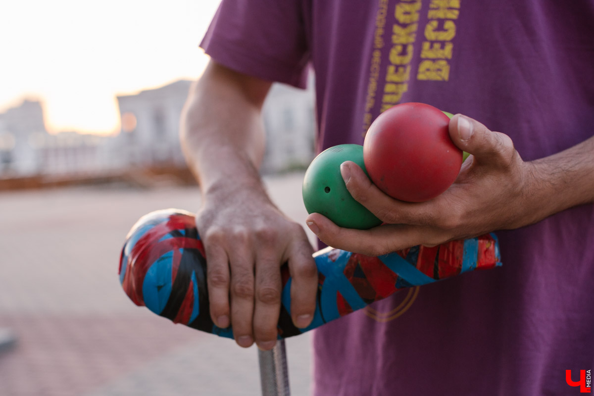 По Владимиру на уницикле