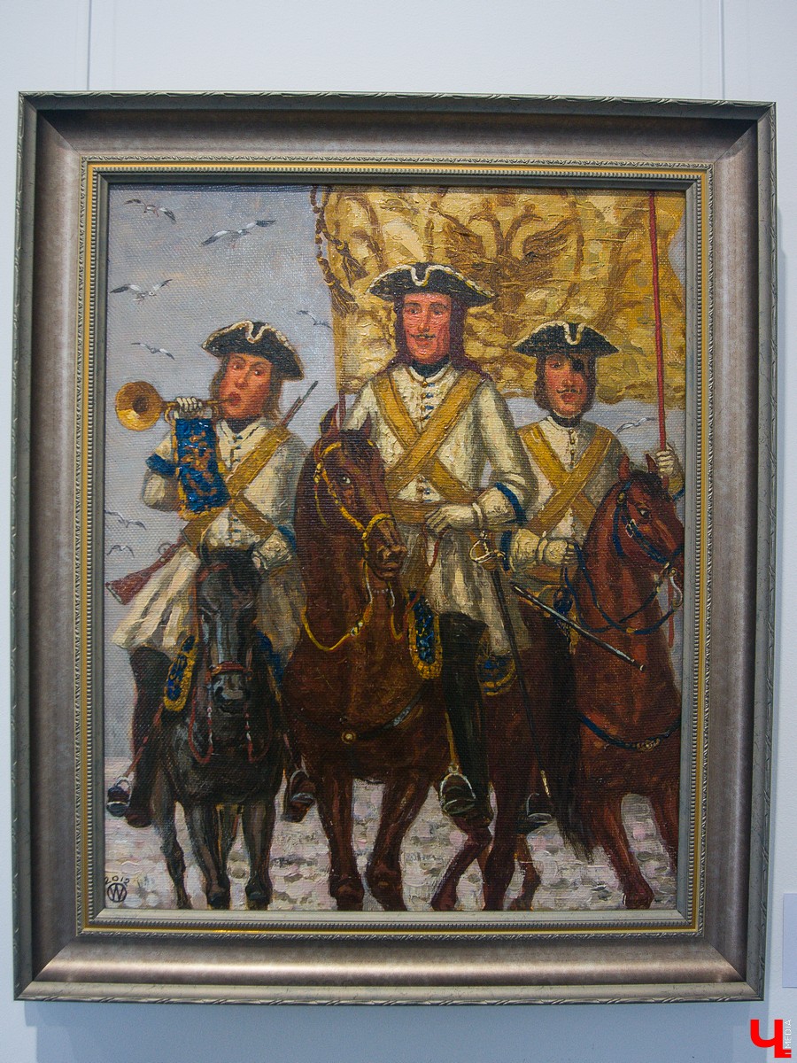 15 августа в усадьбе Храповицкого в Муромцево открылась выставка “Страсти по Петру”. Авторы - известные московские художники Виталий Ермолаев и Валерий Архипов