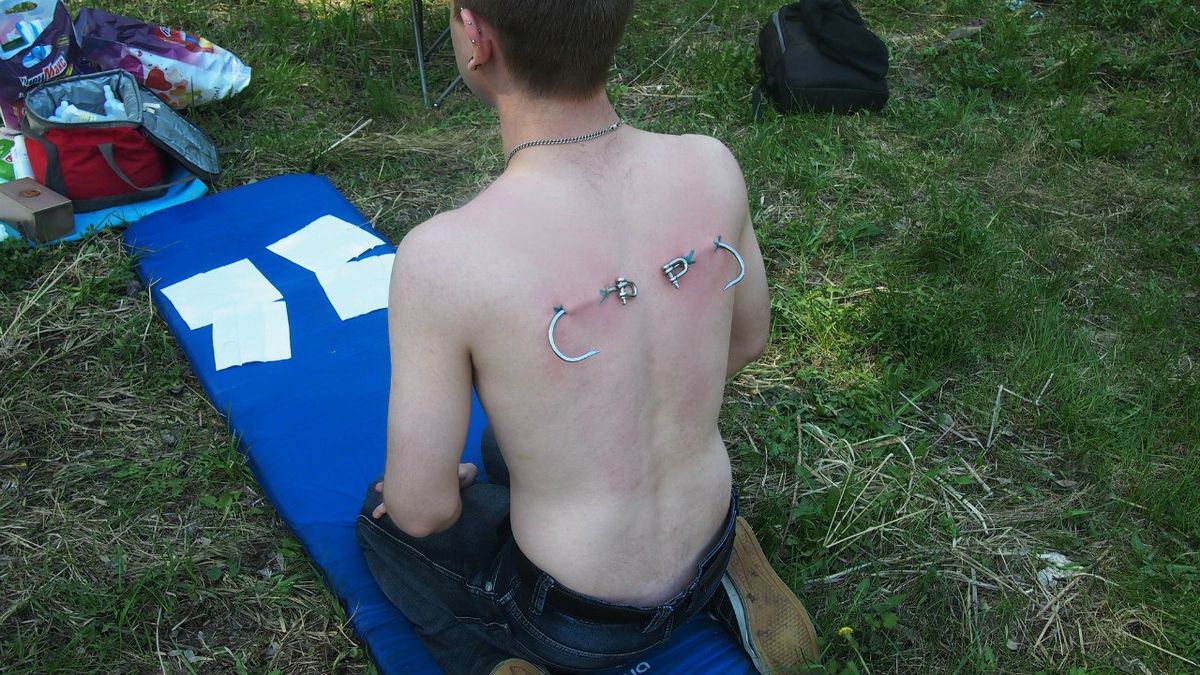 Подвешивание на крюках