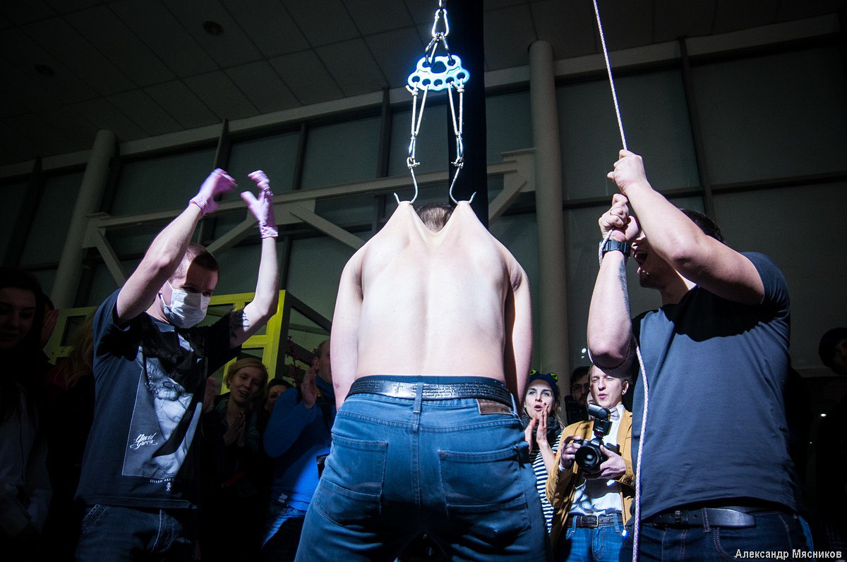 Подвешивание на крюках