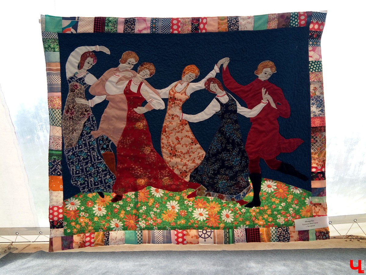 С 9 по 16 августа в Суздале проходит международный фестиваль лоскутного шитья. Участвуют в нем не только женщины, но и мужчины