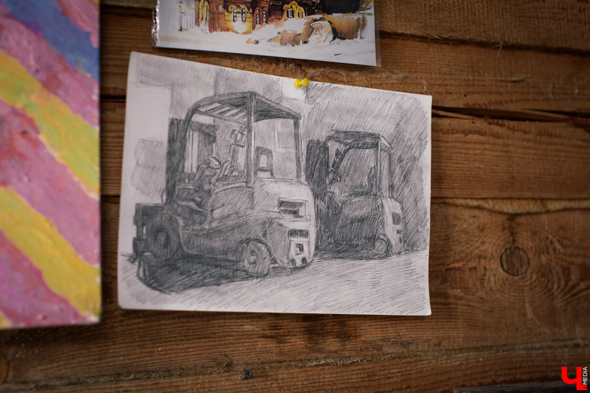 картины с «железных натурщиков»