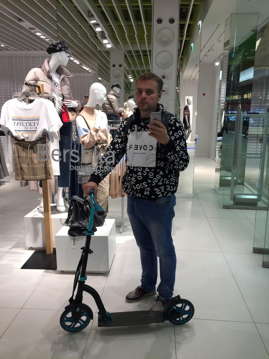 Тестируем самокат в городских условиях