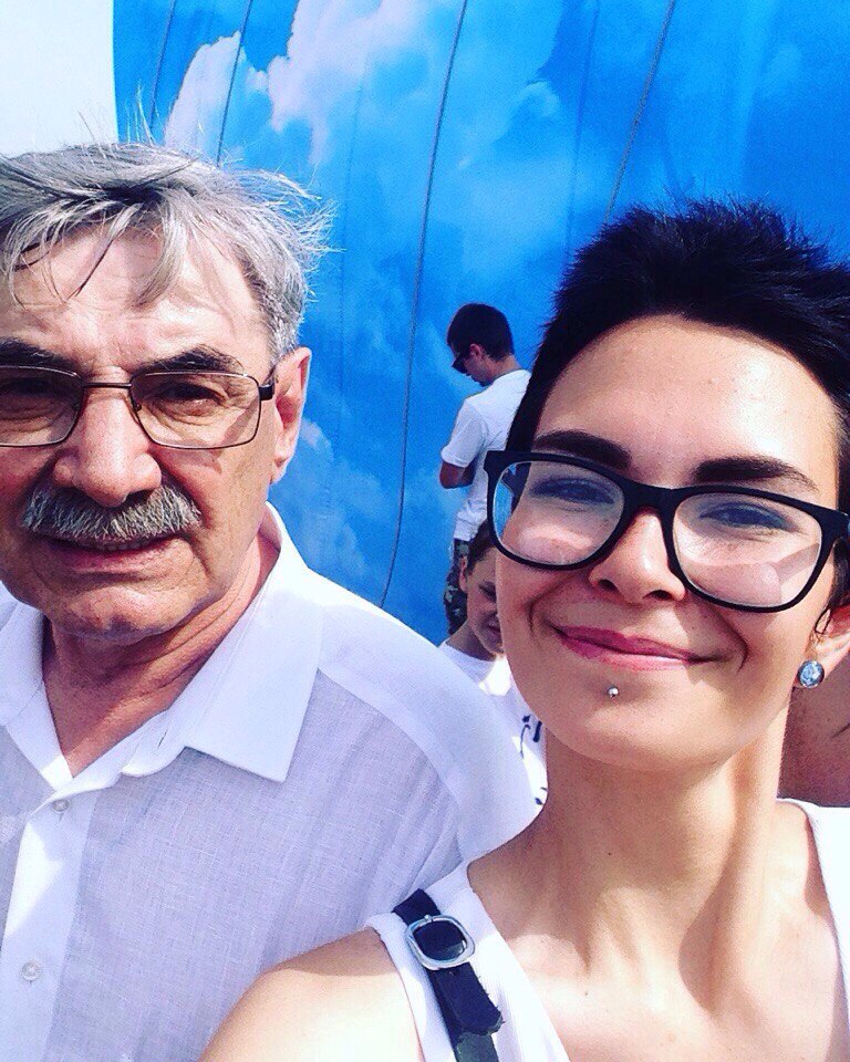 Александр Панкратов-Черный и Галина Фомина