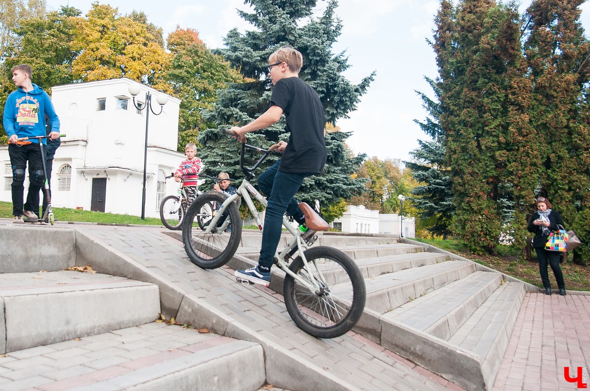 Трюки на велосипедах