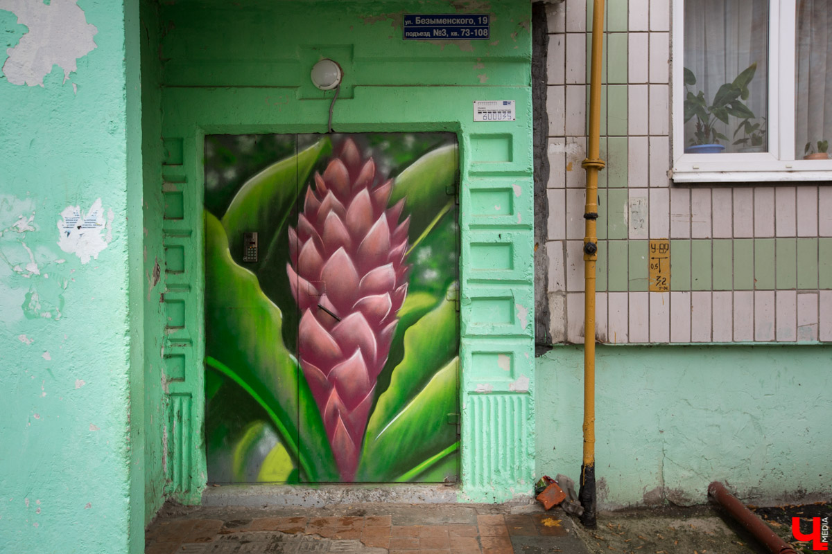 Красивых граффити во Владимире стало больше. В Добром реализуют проект “Цветные чувства”, и в его рамках создали более 10 рисунков