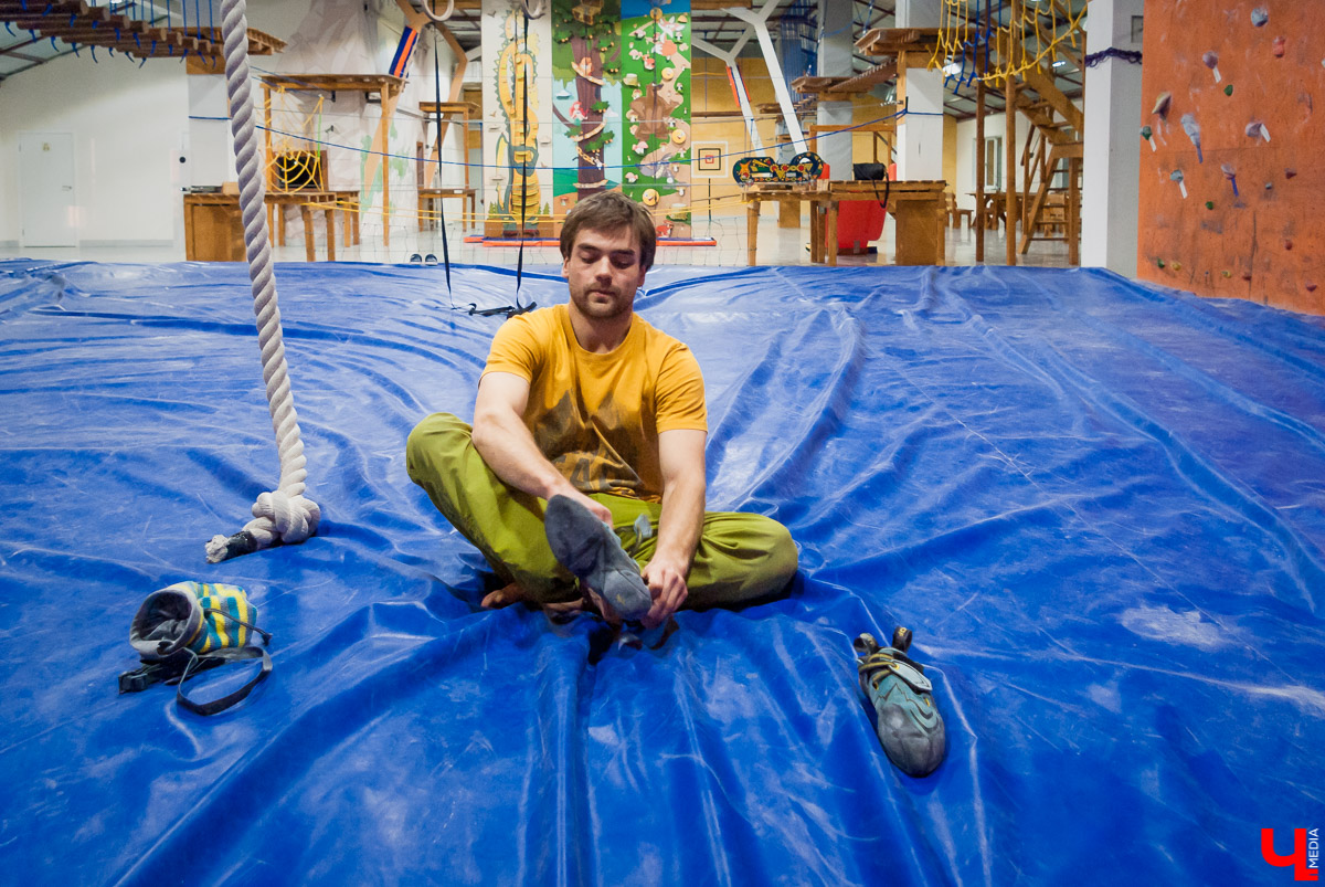 Скалолаз Павел Морозов