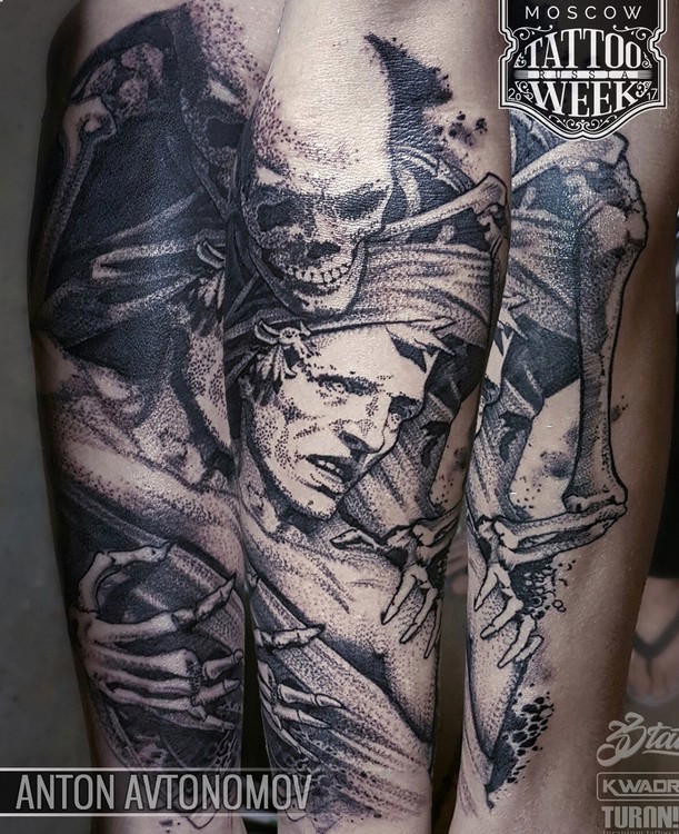 Тату от Антона Автономова