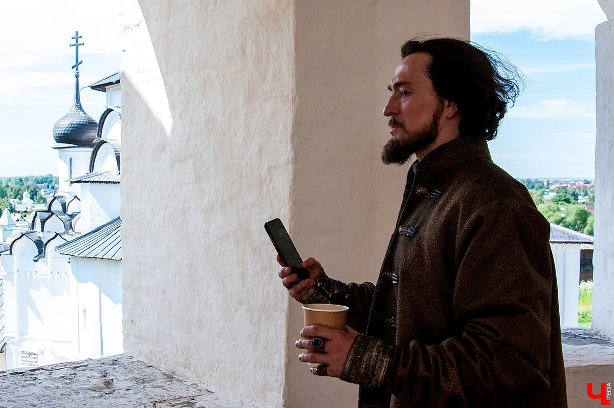 Съемки исторического сериала «Годунов» в Суздале