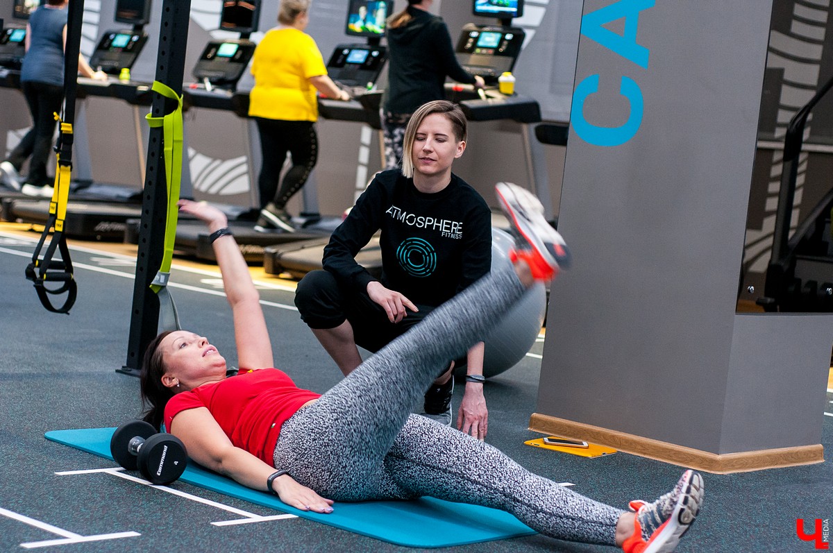«Невесомость» в фитнес-клубе «Atmosphere»