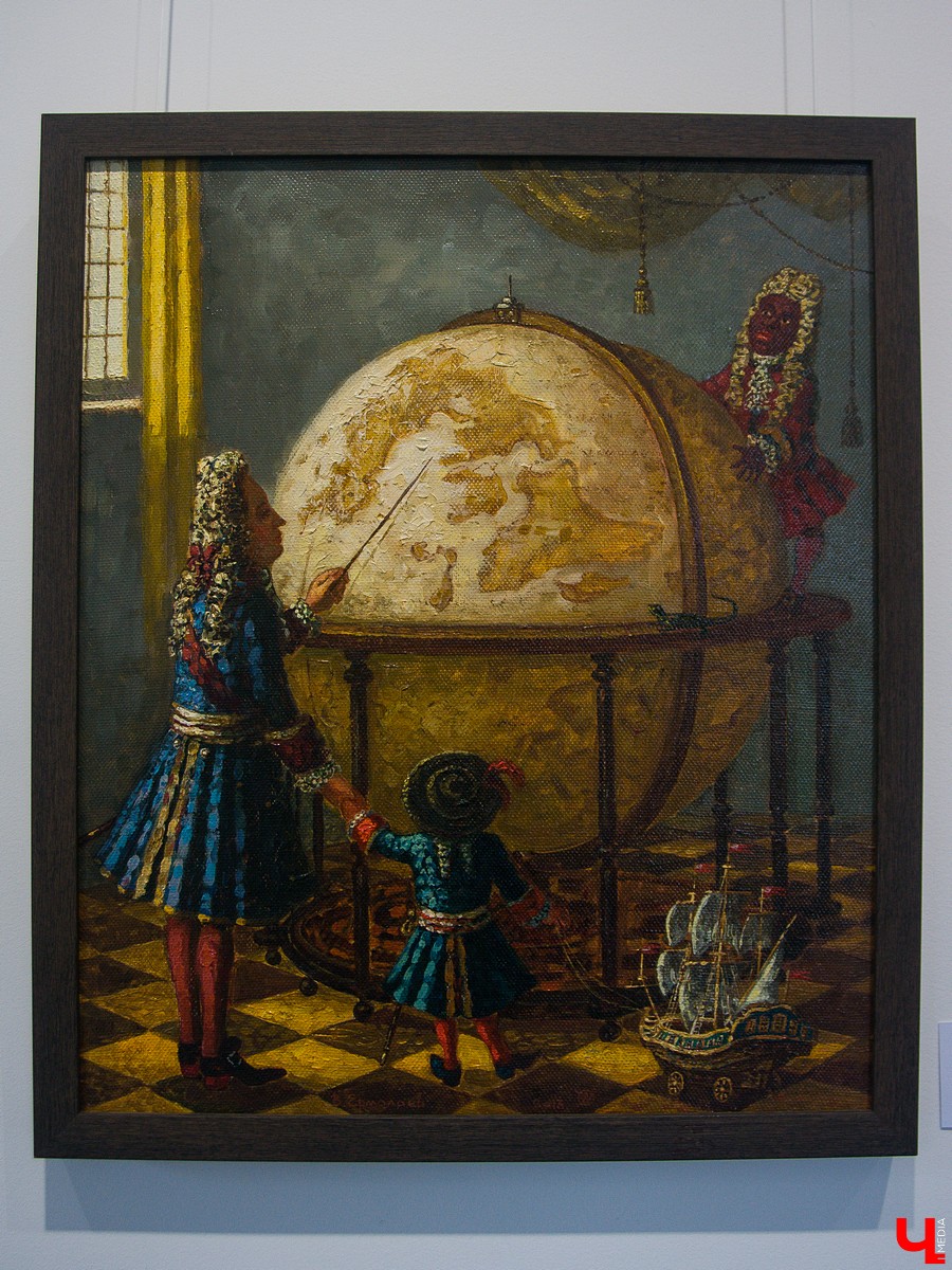 15 августа в усадьбе Храповицкого в Муромцево открылась выставка “Страсти по Петру”. Авторы - известные московские художники Виталий Ермолаев и Валерий Архипов