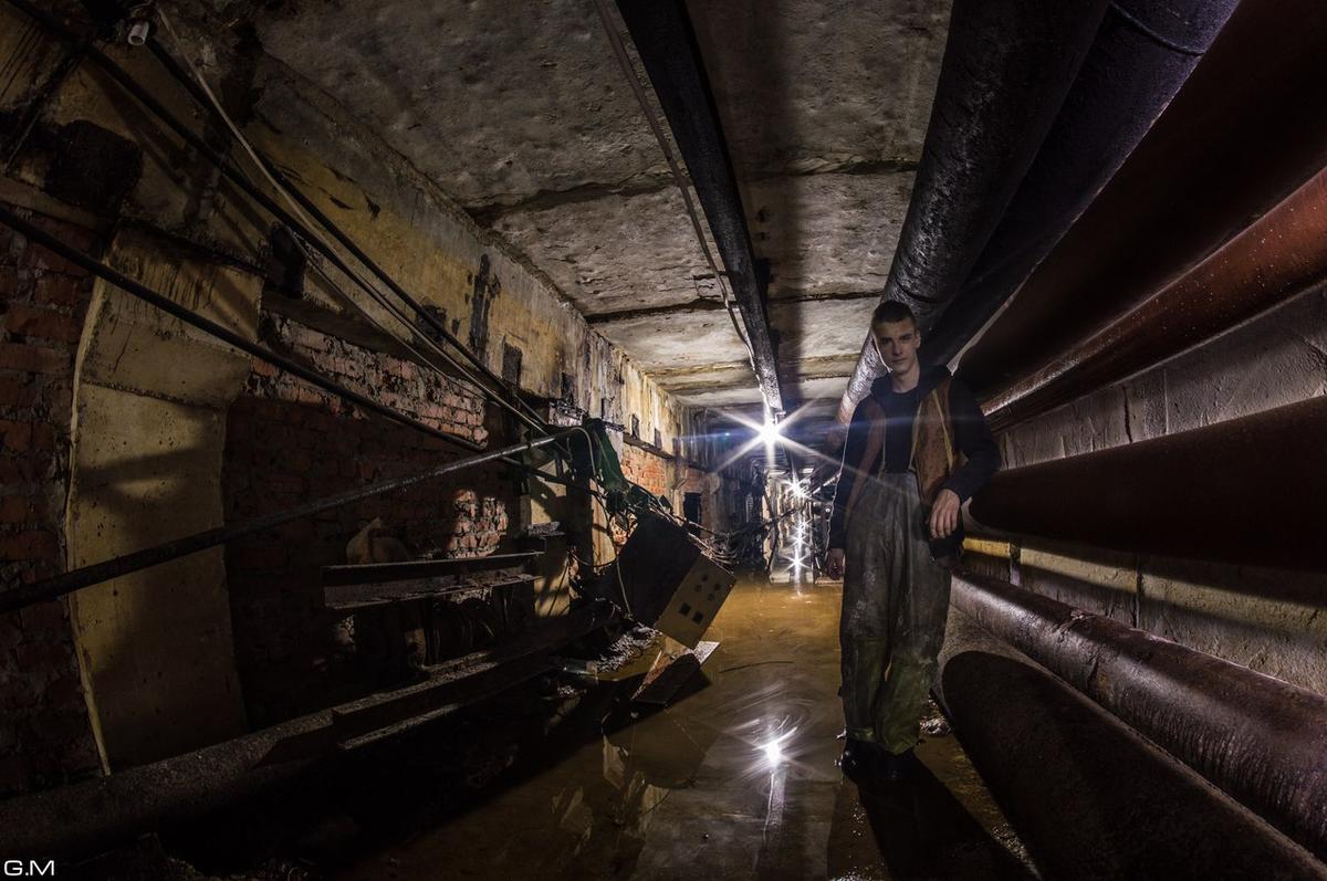 Затопленное бомбоубежище ВХЗ