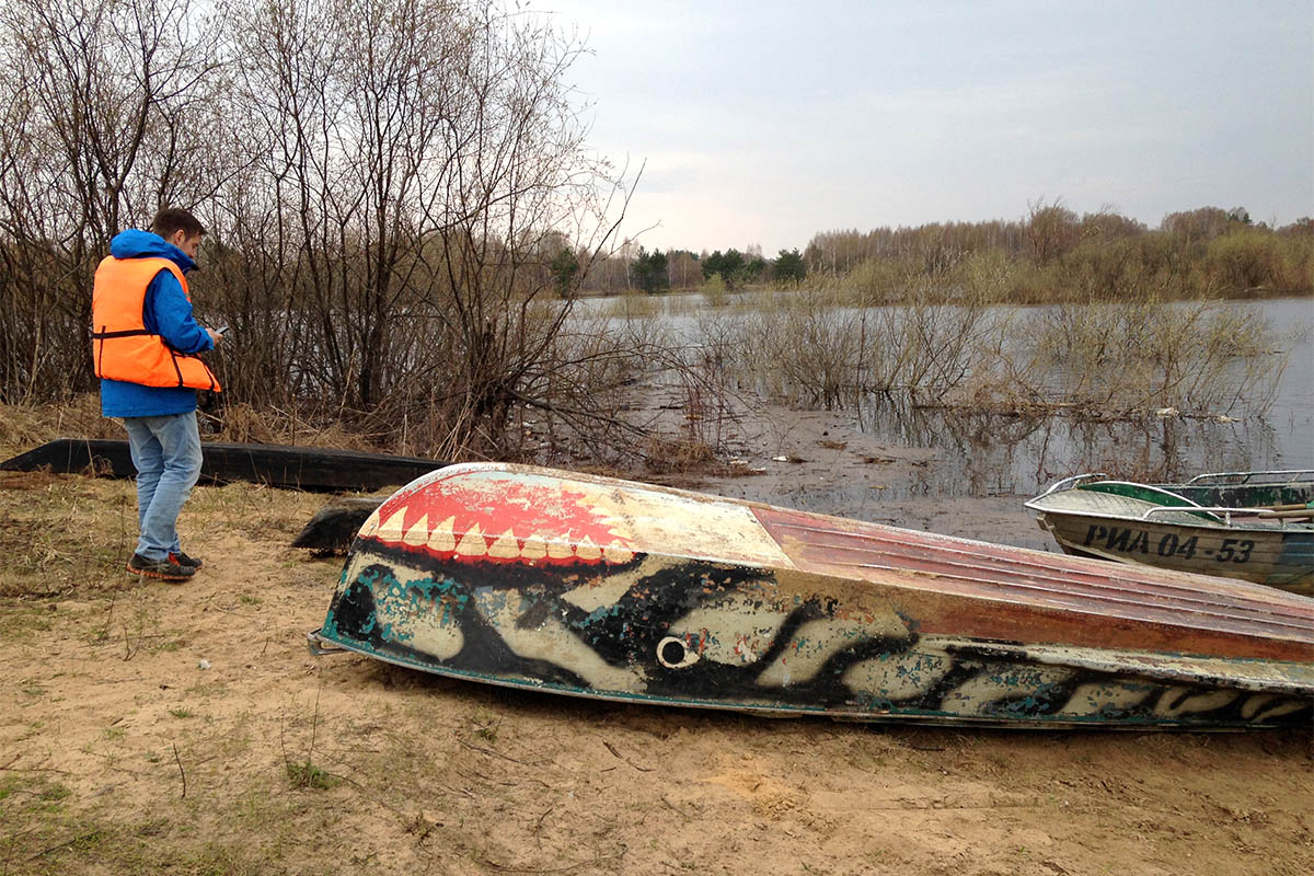 парусный поход по Клязьме