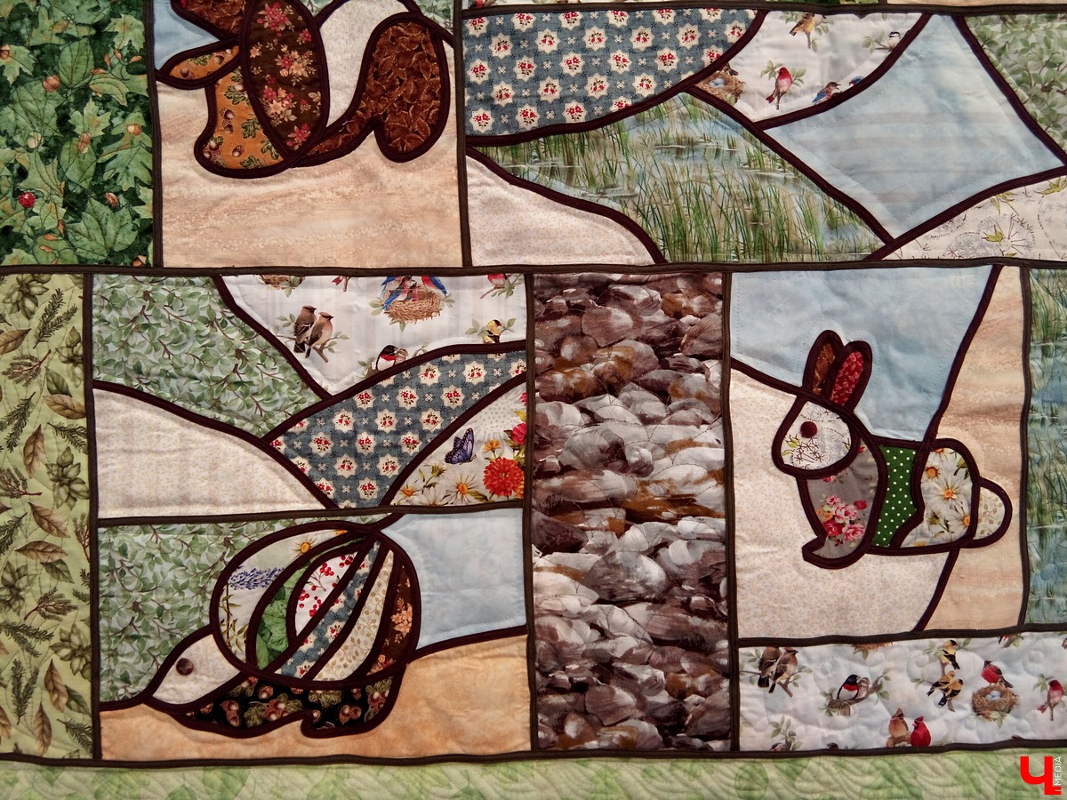 С 9 по 16 августа в Суздале проходит международный фестиваль лоскутного шитья. Участвуют в нем не только женщины, но и мужчины