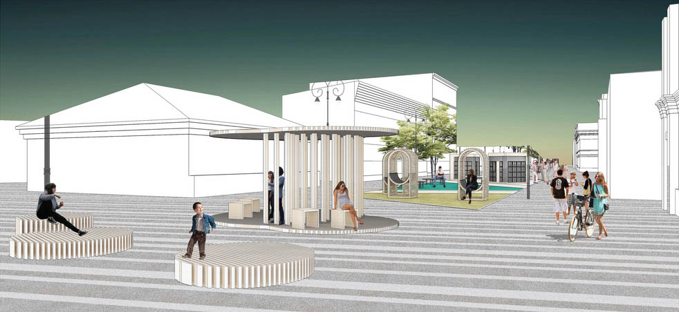 Как будет выглядеть пешеходная улица на Девической?