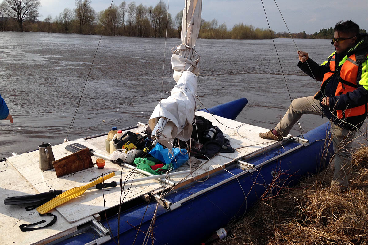 парусный поход по Клязьме