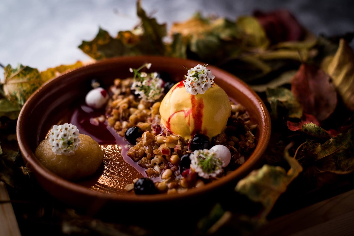 Десерт «Осенние ягоды» Десерт «Осенние ягоды»