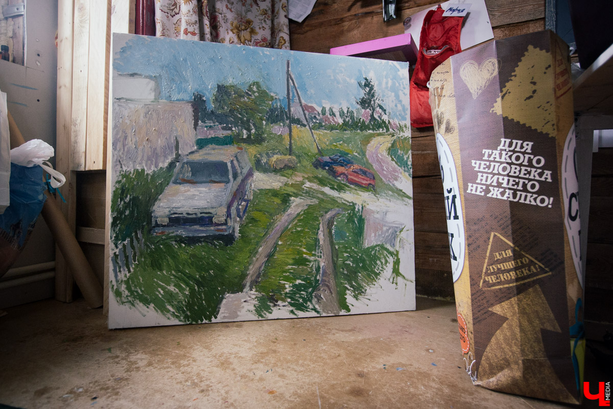 картины с «железных натурщиков»