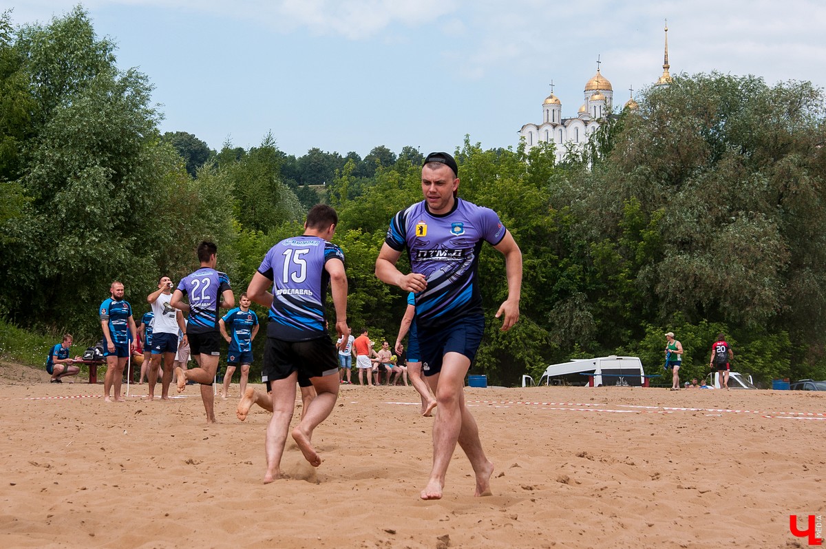Турнир по пляжному регби 2018 во Владимире