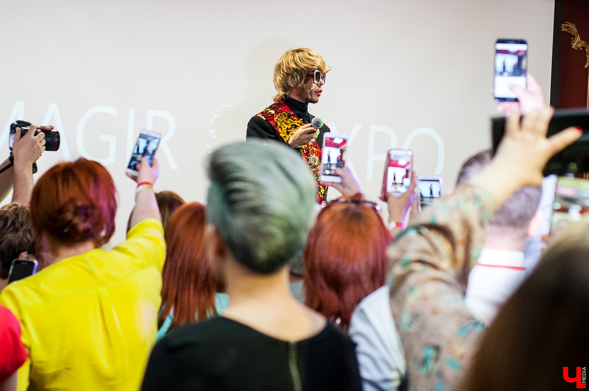 Сергей Зверев на бьюти-выставке MAGIR-EXPO 2018 во Владимире