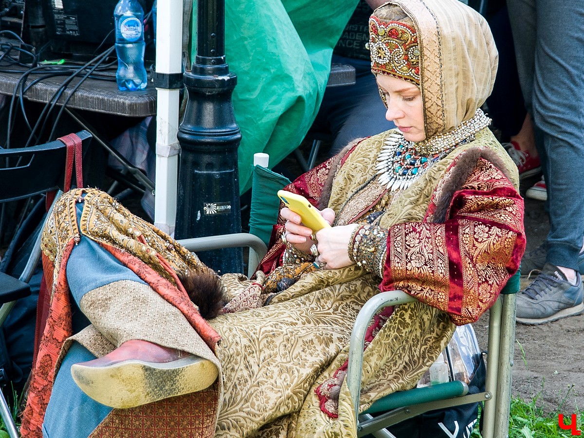 Съемки исторического сериала «Годунов» в Суздале