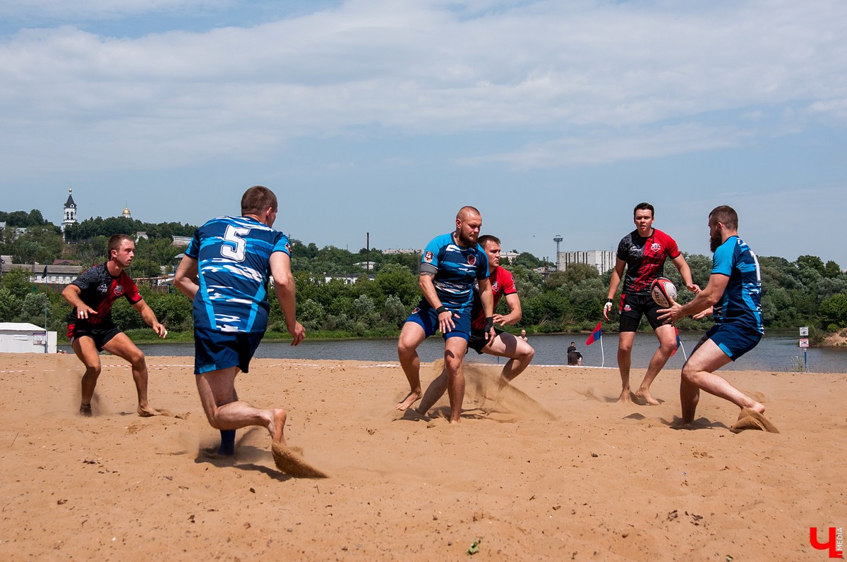 Турнир по пляжному регби 2018 во Владимире