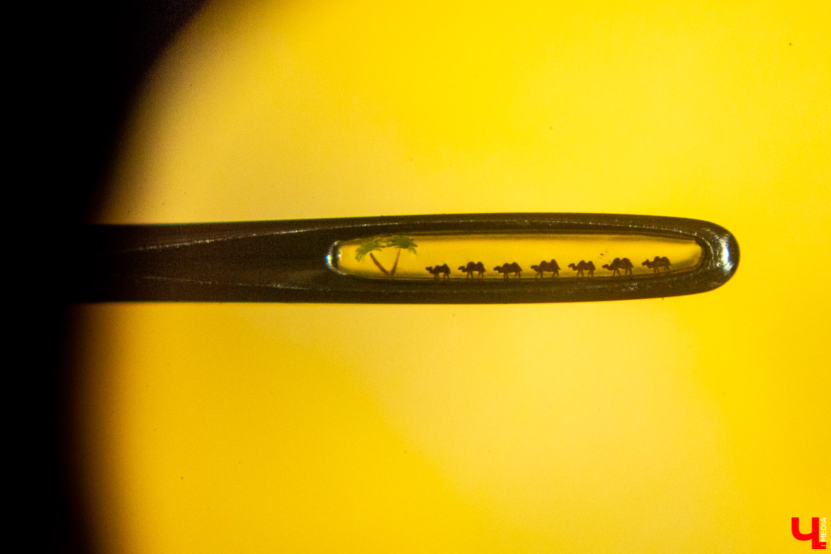 До 18 августа во Владимире можно увидеть подкованную блоху и другие микроминиатюры русского мастера Владимира Анискина. Корреспондент “Ключ-Медиа” побывал на выставке и сделал фоторепортаж