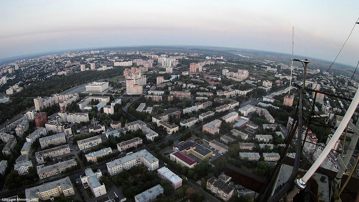 Вид с телевышки