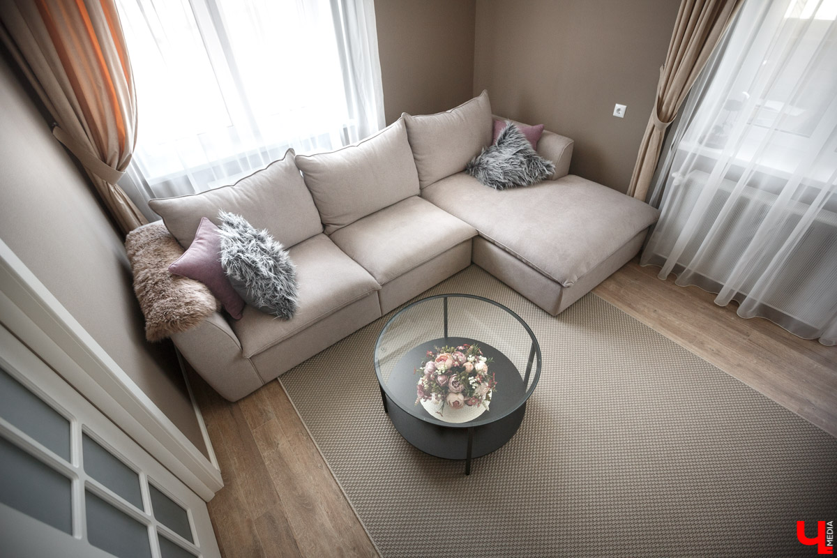 Владимирская квартира в стиле “современная классика”