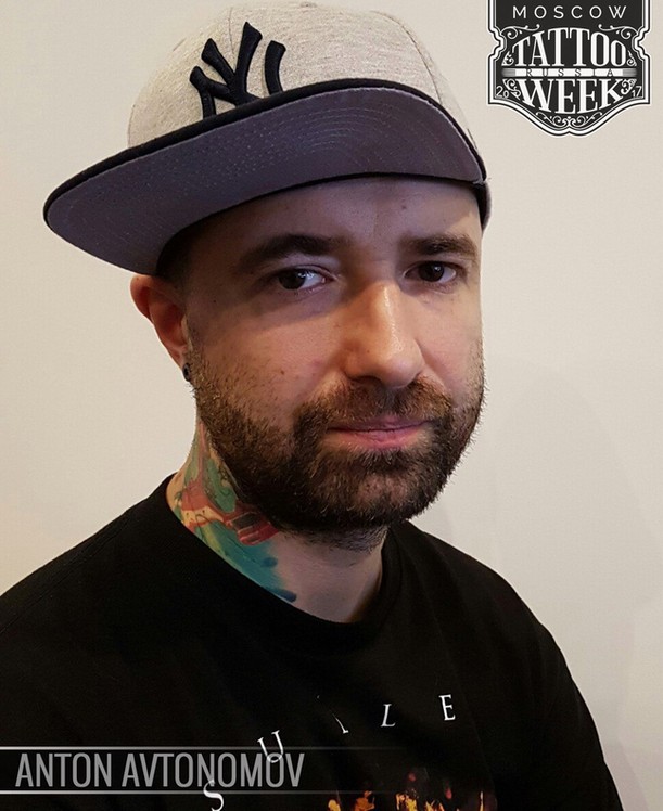 Татуировщик Антон Автономов