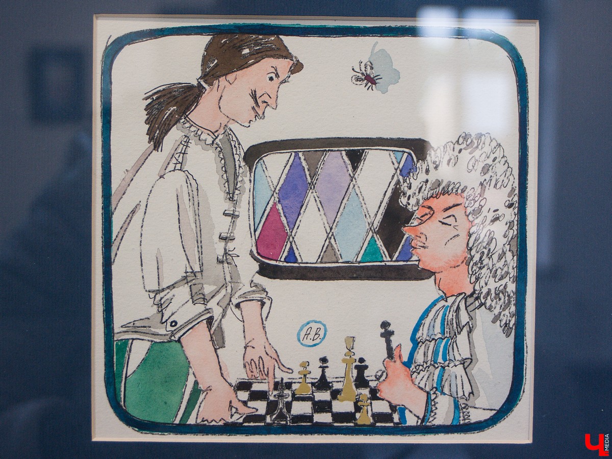 15 августа в усадьбе Храповицкого в Муромцево открылась выставка “Страсти по Петру”. Авторы - известные московские художники Виталий Ермолаев и Валерий Архипов