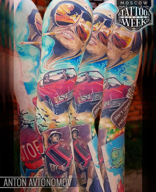 Тату от Антона Автономова