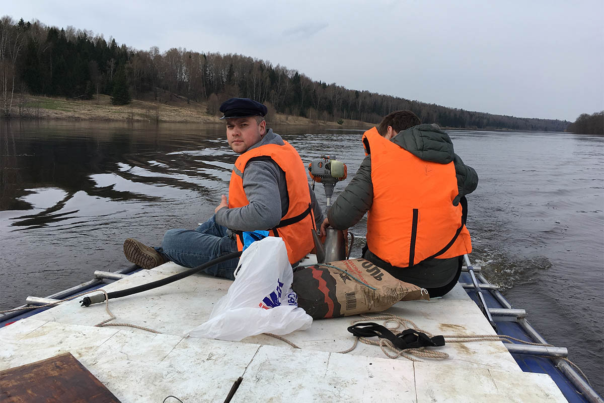 парусный поход по Клязьме