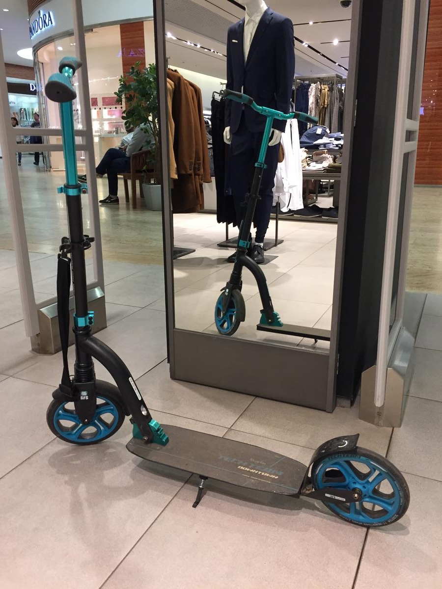 Тестируем самокат в городских условиях