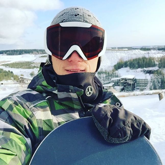 Сноубордист Роман Омельченко