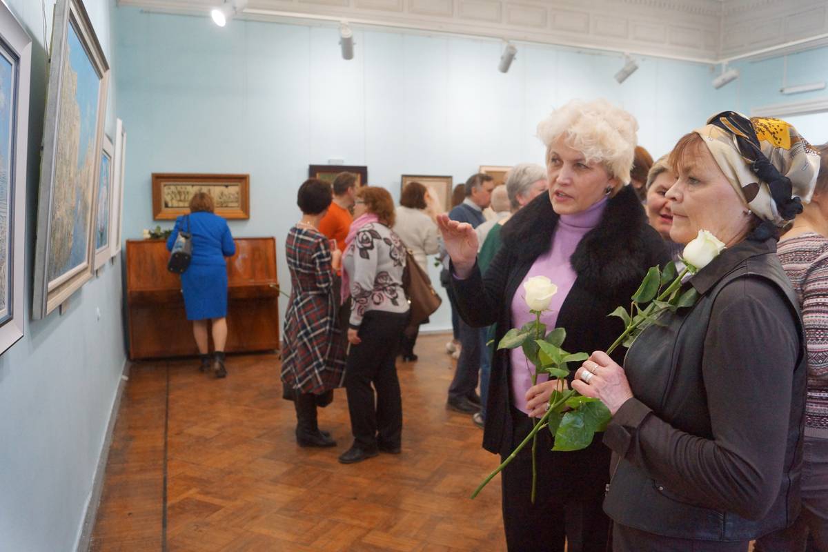 Ален Делон и Роман Абрамович маслом. Выставка Сафронова в Коврове